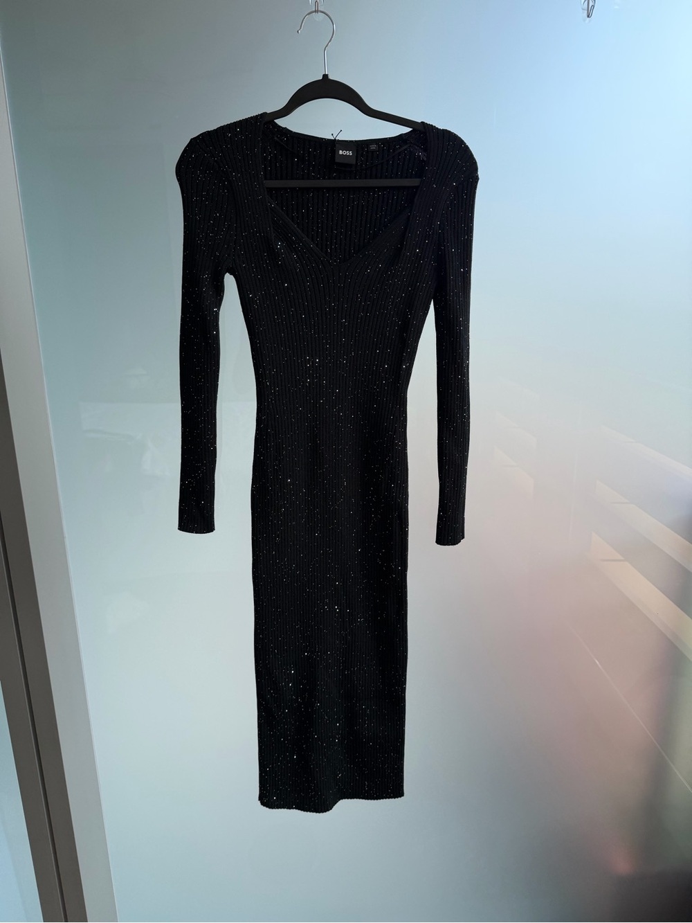 BOSS Fermina Sequined Dress - Picture 2 of 7